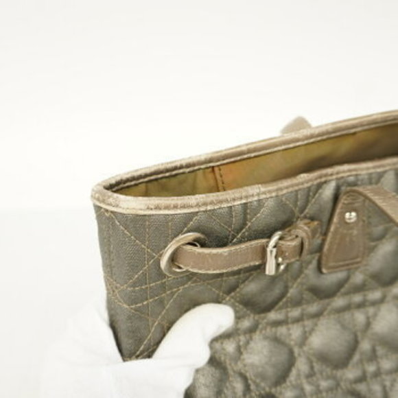 Christian Dior Cannage Coated Canvas Tote Bag - Picture 16 of 16